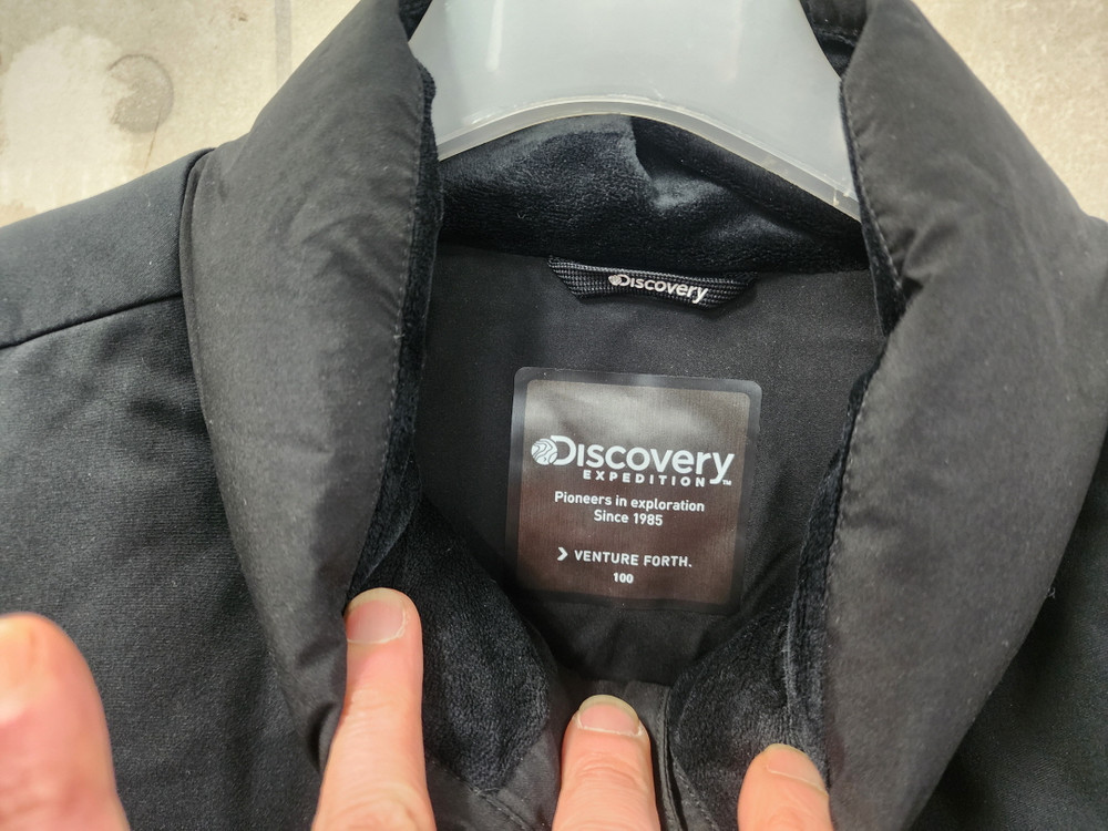 디스커버리 정품 남성 반슬리 다운 숏패딩/100/상태우수--4