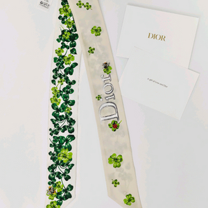 디올(Dior) 럭키 클로버 실크 미차 스카프 (새상품) 이미지