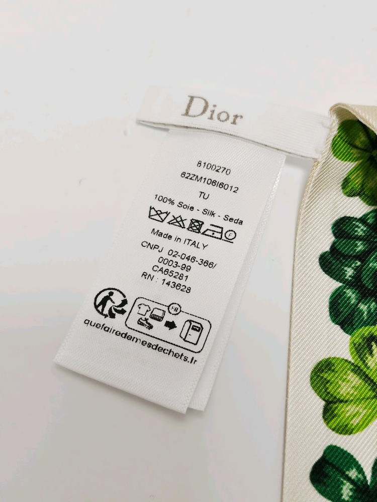 디올(Dior) 럭키 클로버 실크 미차 스카프 (새상품) 이미지