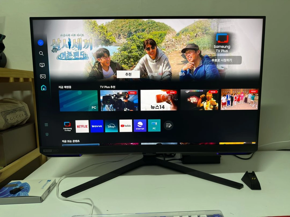 삼성 오디세이 G7 S32BG700EK 32인치 게이밍 모니터 이미지