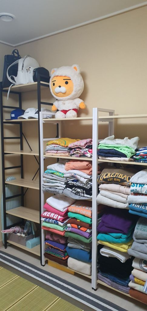 [최저가]튼튼 철제 책장 수납장 3단 4단 5단 6단 원목 정리 진열 선반--3