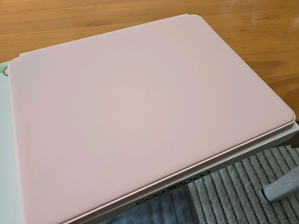 구조독 매직키보드 아이패드 에어13용 A1890 한글각인 핑크 풀박 이미지