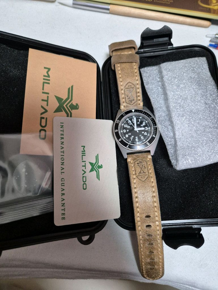 워치다이브스 밀리타도 툴워치 쿼츠 militado--8