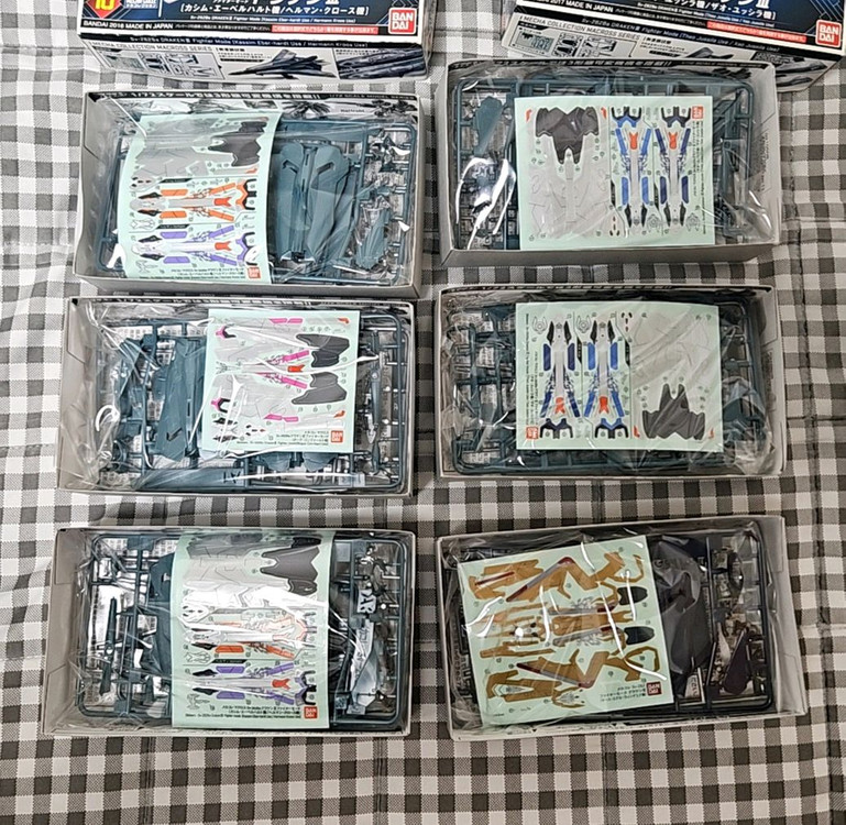 건담 프라모델 메카콜렉션 마크로스 델타 드라켄 3 6종 일괄 판매 이미지