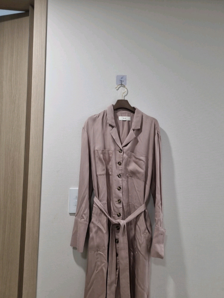 던스트 Dunst 롱 셔츠 원피스--1