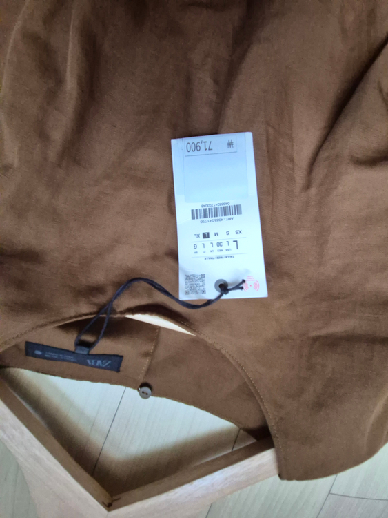 자라 플리츠 미디 원피스--2