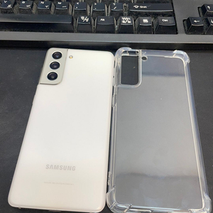 갤럭시S21 화이트 256GB 무잔상 상태좋은 중고23만2천팝니다