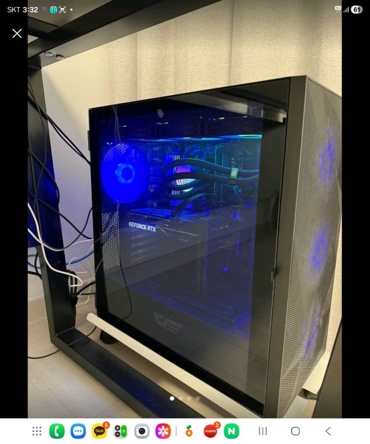 배그 고성능 게이밍 PC 본체 내용있어요 4060TI 이미지
