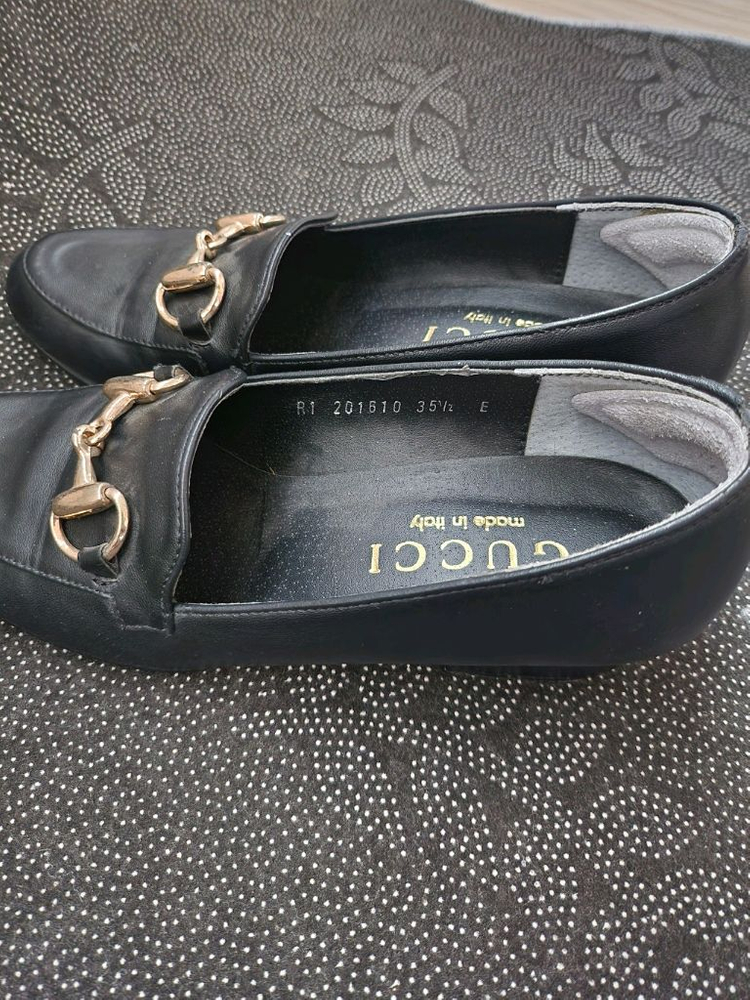 구찌 정품 구두--2