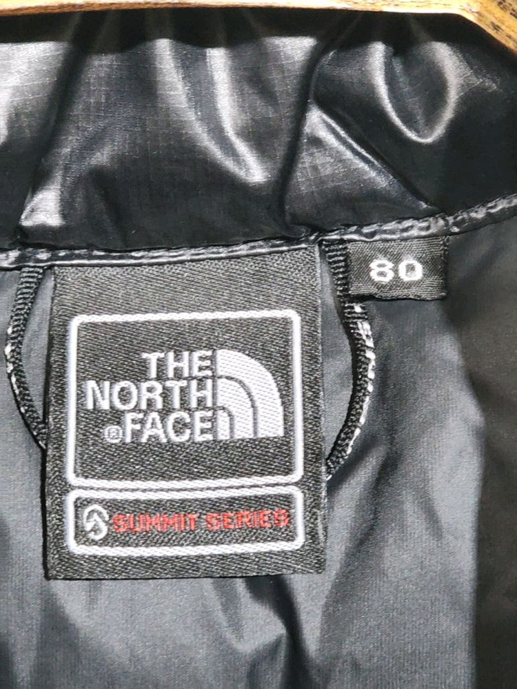 (S) 노스페이스 거위털 패딩조끼 블랙 구스다운 베스트 서밋시리즈--2