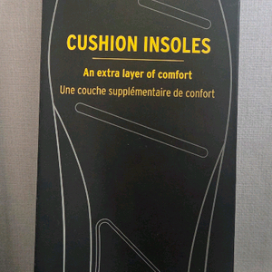 닥터마틴 쿠션 인솔 블랙 깔창 260