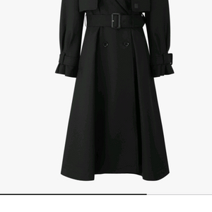 모조에스핀 와이드 카라 플레어핏 트렌치 코트ㅡ새상품 가격내림