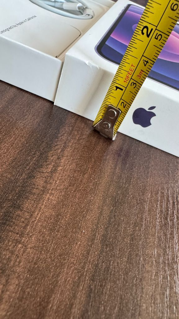 아이폰12퍼플 128GB 정품상자와 정품 케이블--3