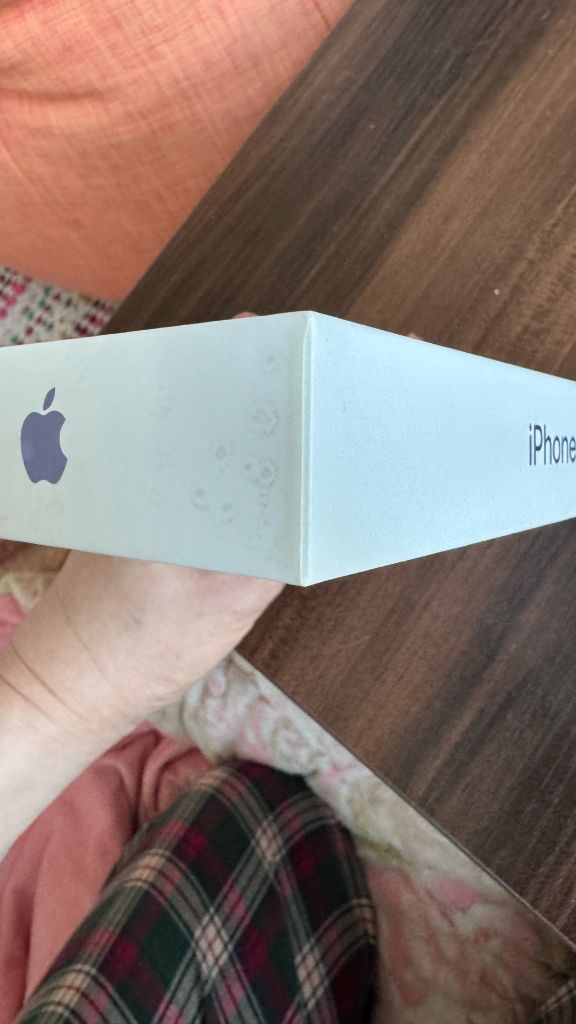 아이폰12퍼플 128GB 정품상자와 정품 케이블--8