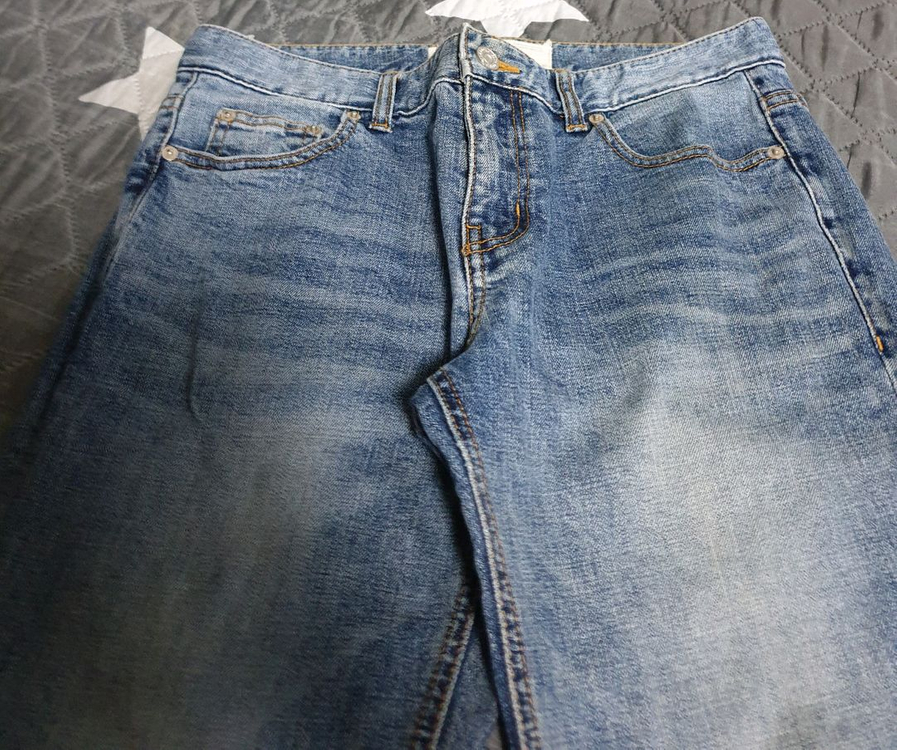 페이탈리즘 FAS-040414/S 그리쉬 블루 크롭 데님팬츠 (32) 이미지