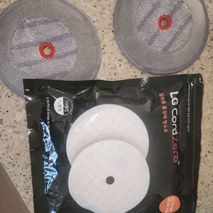 LG코드제로 일회용 물걸레 청소포+부착용 패드