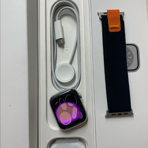 애플워치8스테인리스 45mm 실버 SS급