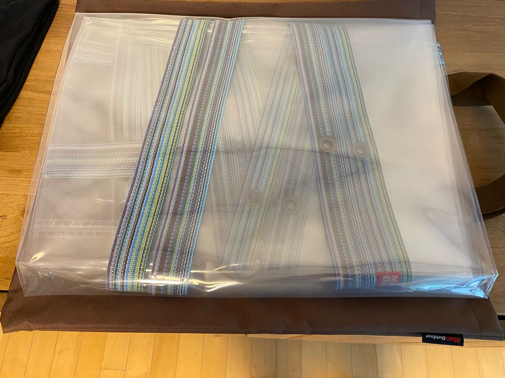 스노우피크 도크돔프로6(우레탄창/미사용품)--1