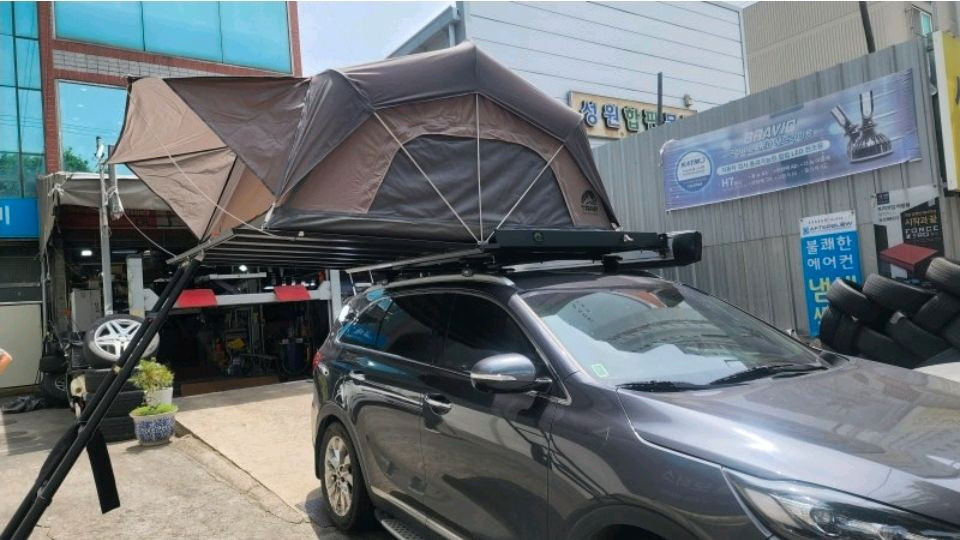 트랩오버랜트 N-trip 4p 루프탑텐트--3