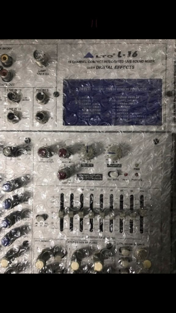 Alto L-16 ( 오디오 믹싱 콘솔 ) 이미지