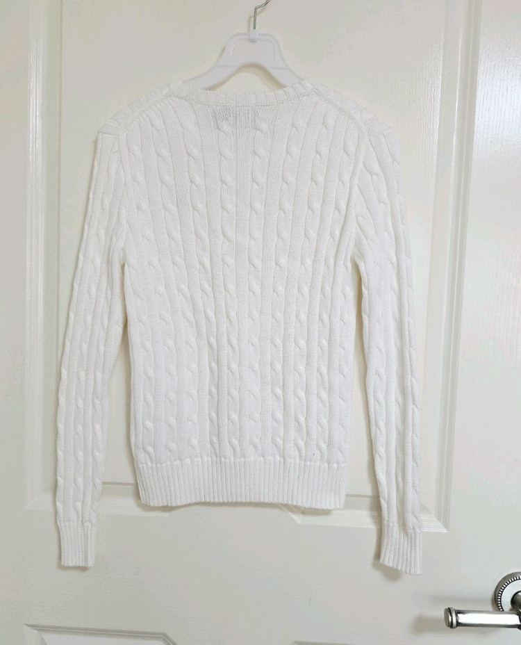 폴로 랄프로렌 꽈배기 니트--10