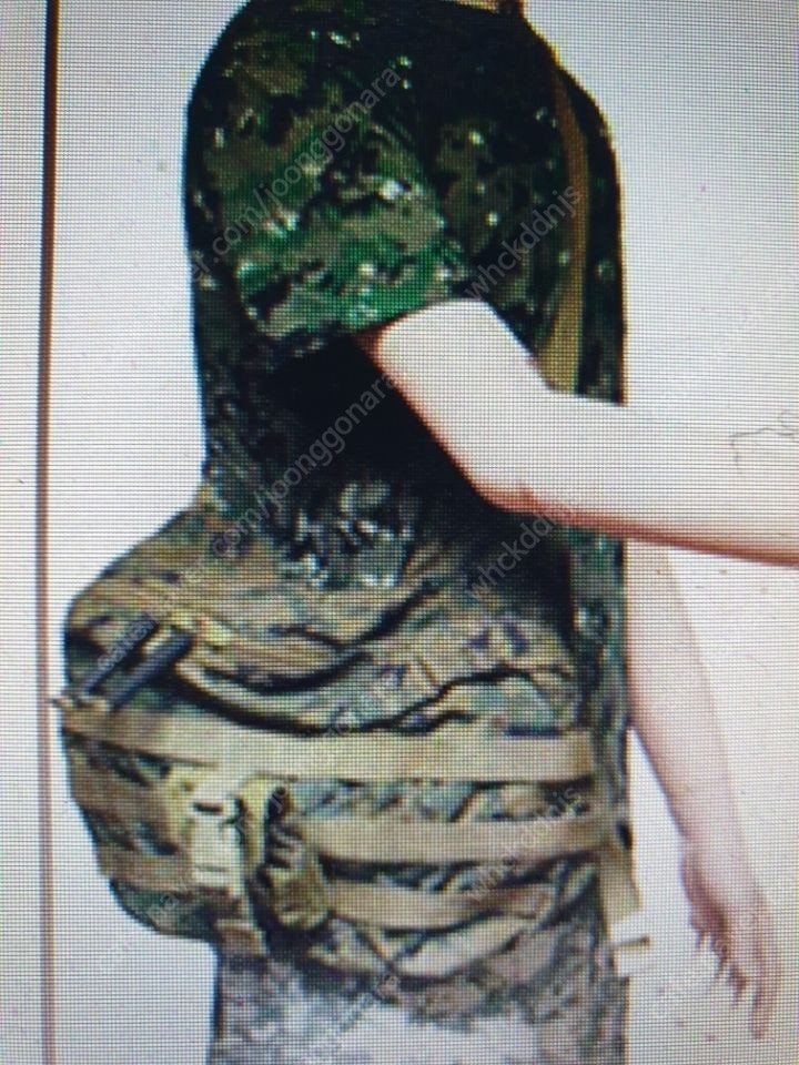 밀리터리 멀티캠 전투복 세트/해병대 허리쌕 /랜턴걸이 이미지