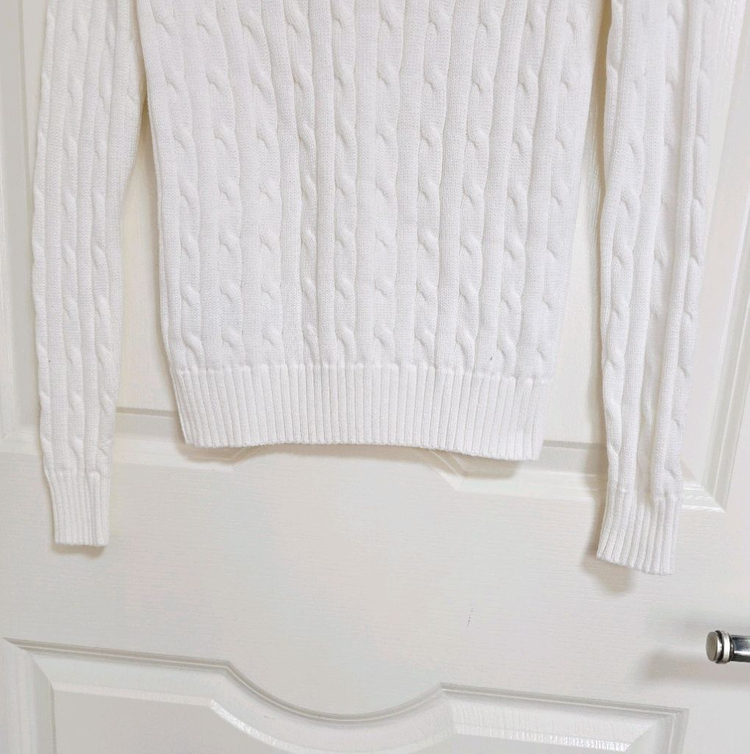 폴로 랄프로렌 꽈배기 니트--3