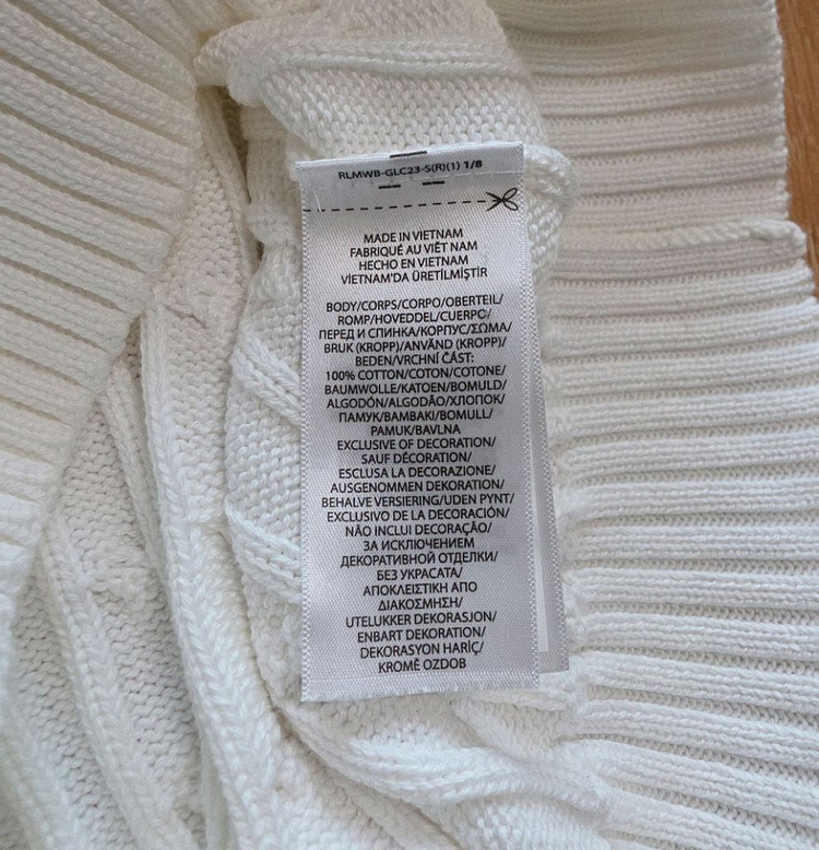 폴로 랄프로렌 꽈배기 니트--6