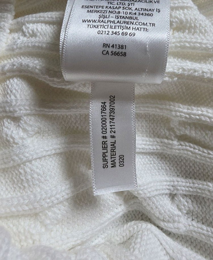 폴로 랄프로렌 꽈배기 니트--8