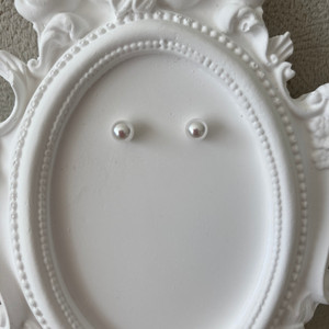 스왈 진주 은귀걸이 (925실버,5mm)