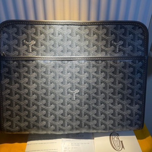 (새상품) 고야드 쥬방스 GM 클러치백 그레이