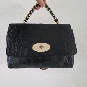 멀버리 크로커다일 패턴 체인백