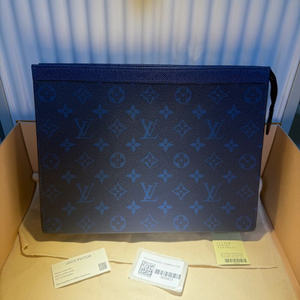 (새상품급) 루이비통 이클립스 퍼시픽 블루 클러치백