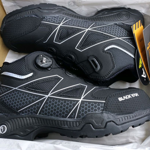 yak-500D 블랙야크 안전화 260 천연가죽 메쉬 박스새제품