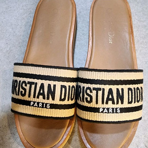 통굽 웨지힐 슬리퍼 240