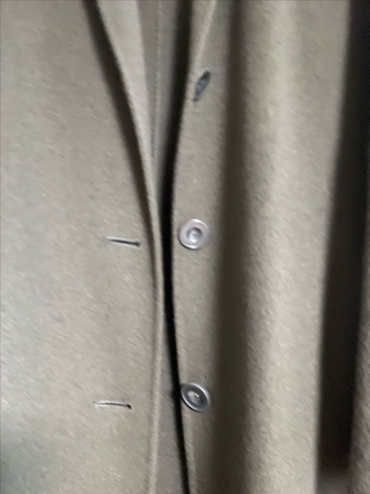 시스템 제로코트 캐시 모 롱코트 카키--1