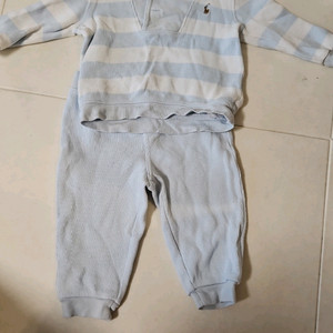 랄프로렌 베이비 상하니트세트