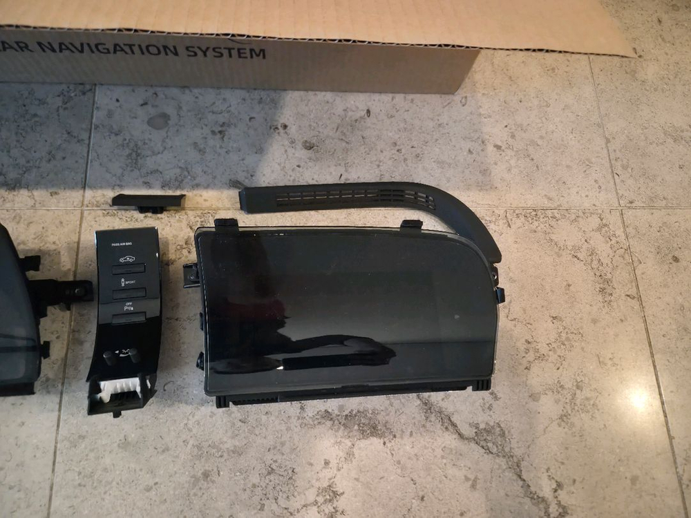 벤츠 w221 후기형 모니터--2