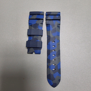 파네라이 스트랩 아코디언 러버 26mm 블루 카모 판매합니다 (STD)