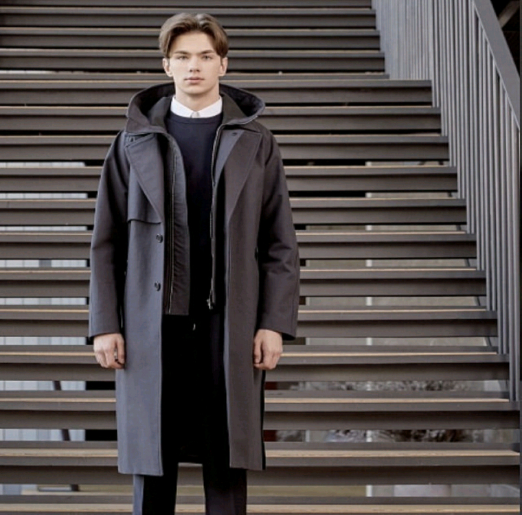 allegri 알레그리 트렌치코트 (후드 탈부착) 48사이즈--3