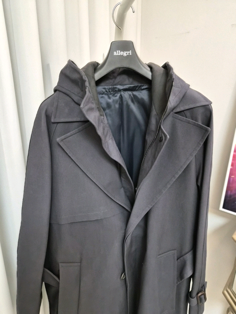 allegri 알레그리 트렌치코트 (후드 탈부착) 48사이즈--5