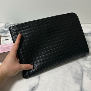 [F] 보테가베네타 인트레치아토 위빙 지퍼 클러치