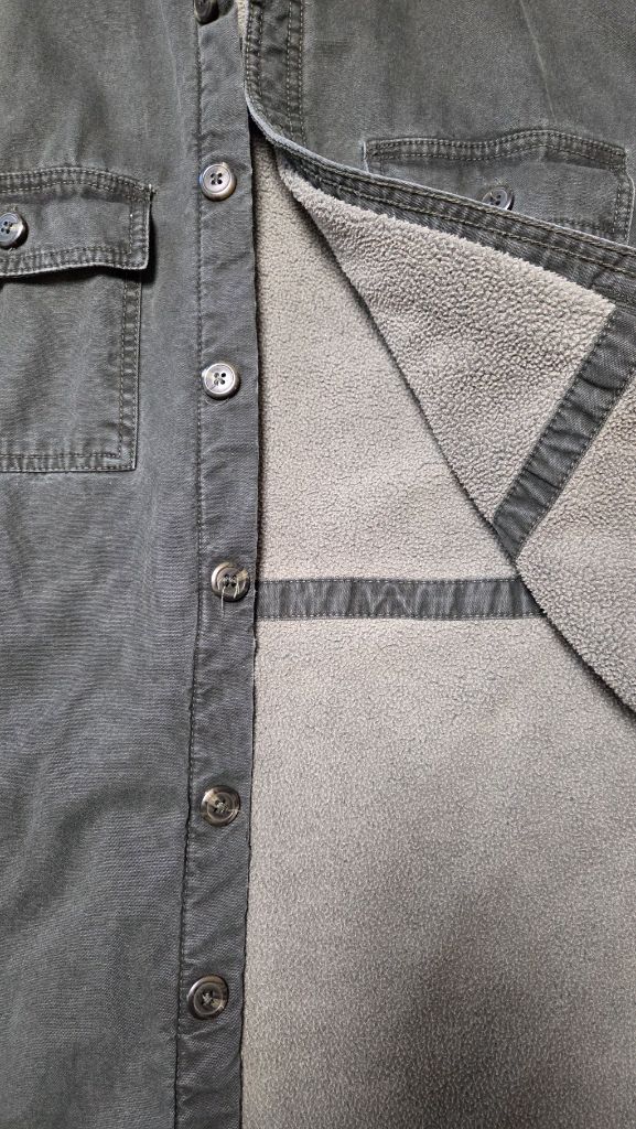 (남성) 차콜 데님 셔츠 자켓, ~110까지--1