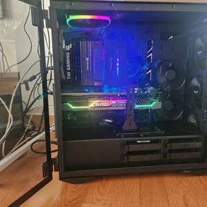 AMD Ryzen 7 9800X3D,ddr5 32g 본체 게이밍 컴퓨터 대전