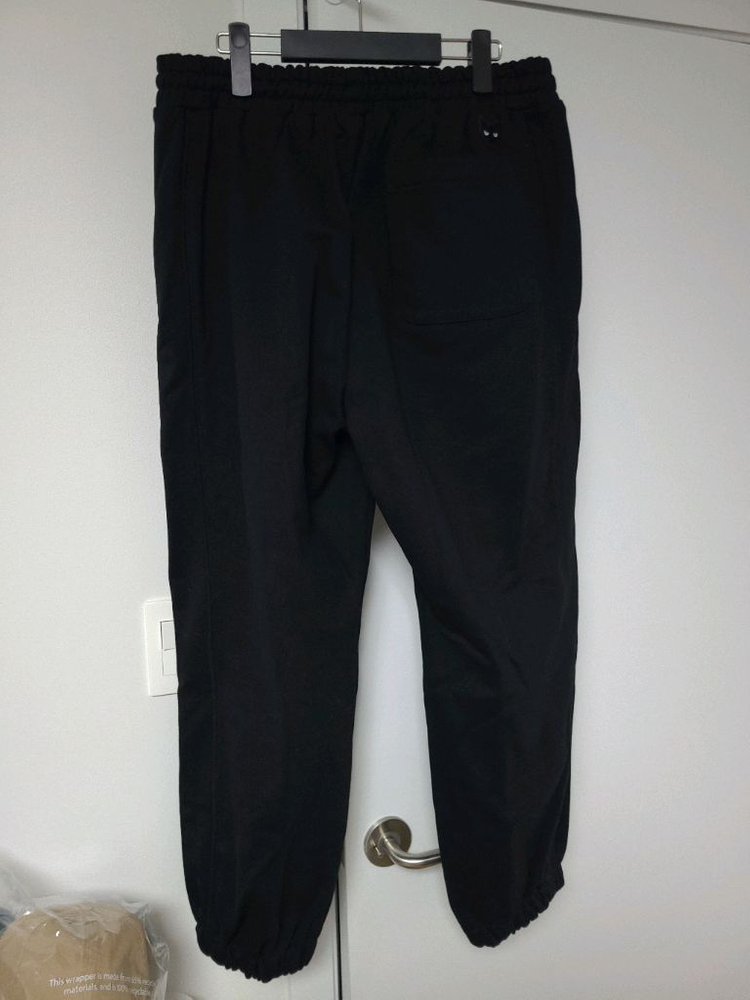 [새상품] 송지오옴므 지제로 트랙 조거팬츠 블랙 M--7