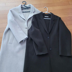 시어드 브러쉬 코트 아이보리