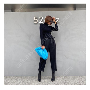 넘버프로젝트 하이라이즈 페이퍼백 크롭팬츠 이미지