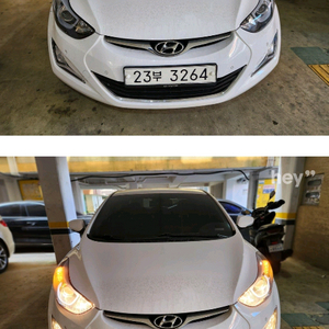 15년식 더뉴아반떼MD 판매(9만키로/1인신조급/스마트키2개)