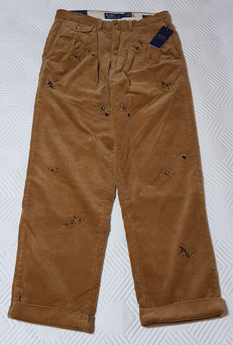 [새상품/29X30] 폴로 휘트먼 코듀로이 임브로이더 팬츠 팝니다.--2