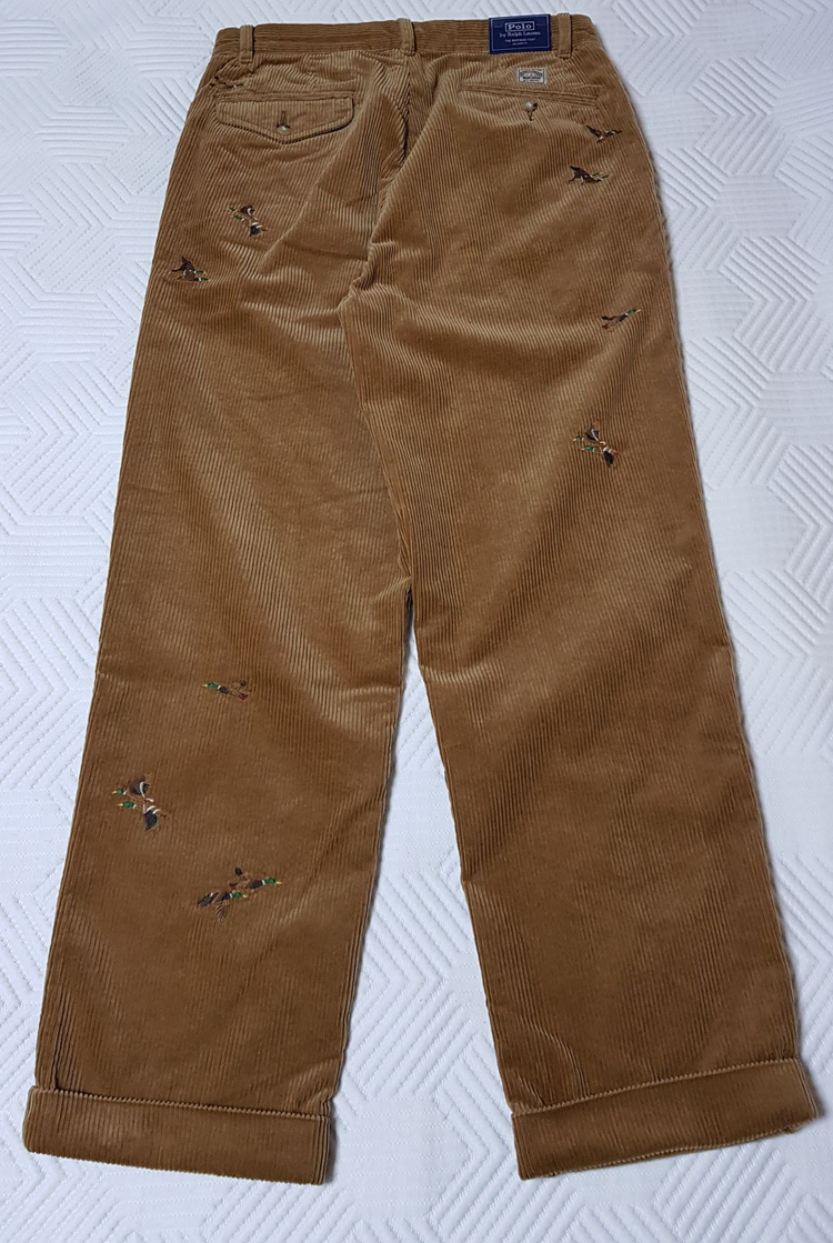 [새상품/29X30] 폴로 휘트먼 코듀로이 임브로이더 팬츠 팝니다.--3